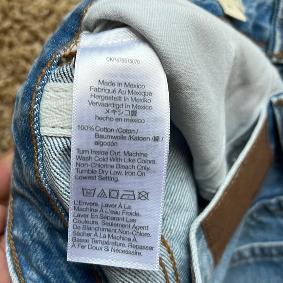Madewell The '90s Straight Jean, size 27 - Picture 8 of 10